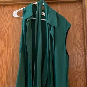 Size large beautiful green dress